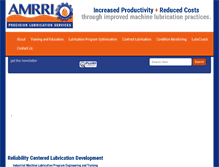 Tablet Screenshot of amrri.com